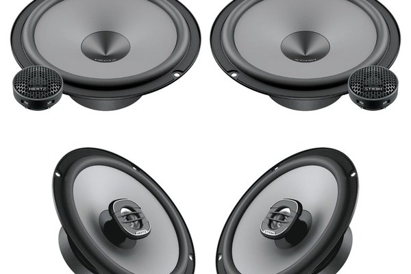 Pachet difuzoare auto Mitsubishi Pajero Sport 3 2016-2018 Hertz Uno 75 W