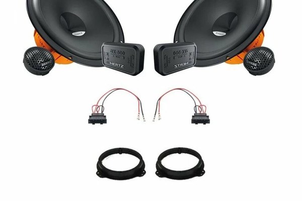 Pachet difuzoare Hertz Dieci dedicate usi fata Audi A4 B6/B7 (2000 - 2008)