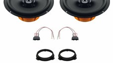 Pachet difuzoare Hertz Dieci dedicate usi spate Audi A4 B6/B7 (2000 - 2008)