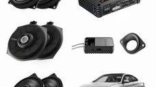 Pachet sistem audio Plug&Play Audison dedicat BMW K4E X4M + Amplificator AF C8.14bit + Conectica dedicata