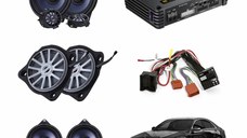 Pachet sistem audio Plug&Play STEG dedicat Mercedes Benz + Amplificator DSP 800W