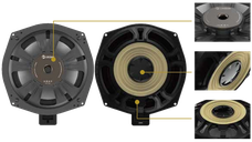 Subwoofer Auto Rainbow IL-W8 BMW, 4 OHM, 80W RMS, 2 buc