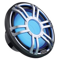 Subwoofer Marine Hertz HMS 12 S4-LD-G / SW, Negru / Alb, 300mm, 500W RMS 4Ω - 1