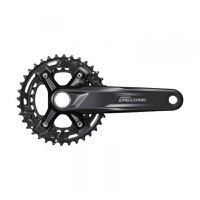 Angrenaj Pedalier Shimano Deore M4100-2  Brat 170 Mm, 26/36 T, Negru - 1