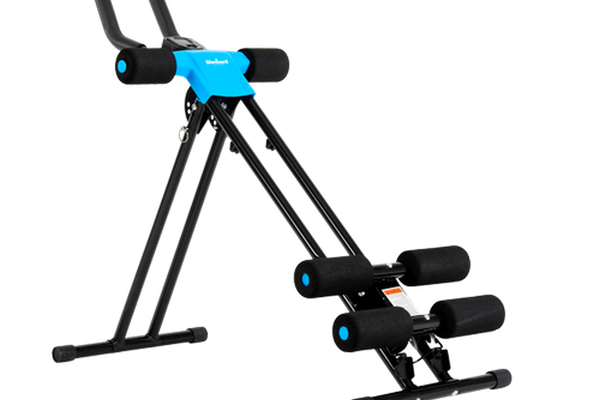 Aparat fitness Rebel Active RBA-2405, Otel, Greutate utilizator 120 kg (Negru)