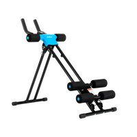 Aparat fitness Rebel Active RBA-2405, Otel, Greutate utilizator 120 kg (Negru) - 1