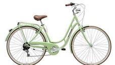 Bicicleta Adriatica Danish Lady, 6 viteze,  roti 28inch,  cadru 48 cm, Verde