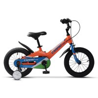 Bicicleta Copii 4-6 ani Carpat PRO C16122B, roti 16inch, Portocaliu/Albastru - 1
