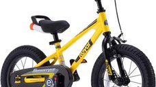 Bicicleta copii Royal Baby EZ Freestyle, roti 14inch, cadru otel (Galben)
