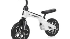 Bicicleta de tranzitie pentru copii Lorelli Spider, fara pedale, roti mari, Alb