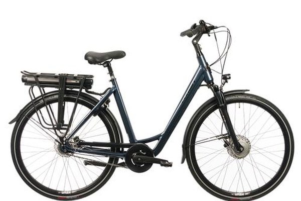 Bicicleta Electrica Corwin 28326, roti 28 Inch, cadru 530mm, 7 Viteze, motor 250 W, Albastru