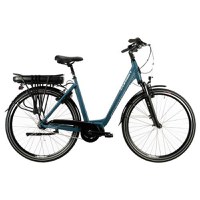 Bicicleta Electrica Corwin 28328, roti 28inch, L, Viteza maxima 25 km/h, Putere motor 250 W (Albastru) - 1