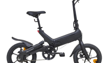 Bicicleta electrica pliabila MS ENERGY eBike i6, roti 16inch, autonomie maxima 60 km, motor 250W, baterie LG 36V/10Ah (Negru)