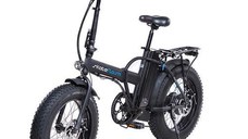 Bicicleta Electrica Skateflash Fly XL, motor 250W, viteza maxima 25km/h, autonomie 50km, roti 20inch, 7 vieze (Negru) 