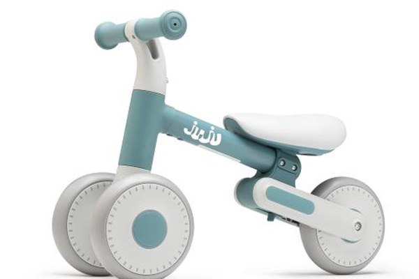 Bicicleta fara pedale pentru copii Juju Dody, varsta 1-3 ani, ajustabila 2 pozitii, Albastru