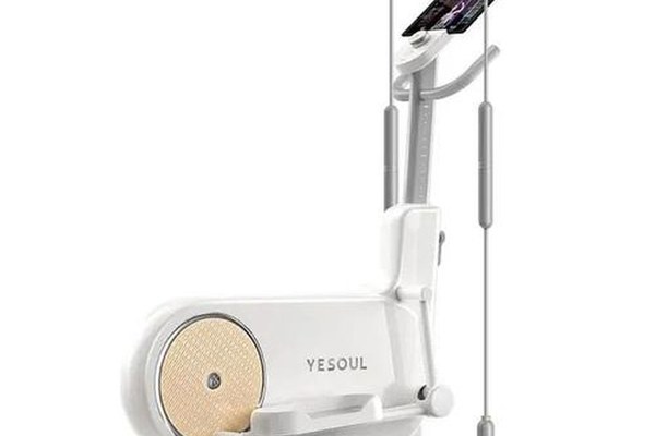 Bicicleta magnetica eliptica YESOUL Eliptical Machine EF25EV, Bluetooth, volanta 6 kg