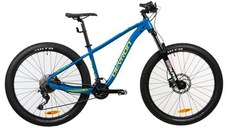 Bicicleta Mtb Devron Zerga M1.7 2023, 27.5inch, XL, frane hidraulice pe disc, 20 viteze (Albastru/Verde)