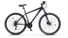 Bicicleta MTB-HT Carpat MONTAN C2958H, Shimano Tourney TZ 7 viteze, Roti 29 Inch, Cadru Aluminiu, Frane pe Disc (Negru/Gri)