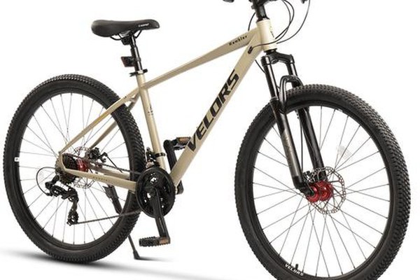 Bicicleta MTB Velors Rambler V27311AG, roti 27.5inch, 21 viteze, Sistem de franare mecanic pe disc, cadru 431mm, Olive/Negru