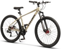 Bicicleta MTB Velors Rambler V27311AG, roti 27.5inch, 21 viteze, Sistem de franare mecanic pe disc, cadru 431mm, Olive/Negru - 1