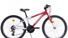 Bicicleta Pegas Drumet 24 inch (Rosu/Alb)