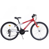 Bicicleta Pegas Drumet 24 inch (Rosu/Alb) - 1