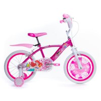 Bicicleta pentru copii  Huffy Disney Princess, roti 16'' (Roz) - 1