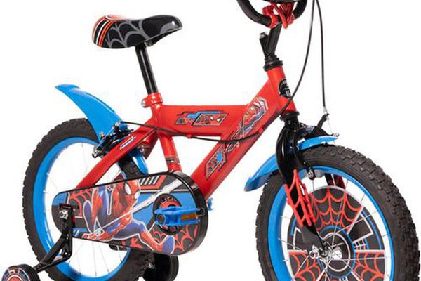 Bicicleta pentru copii Huffy Marvel Comics Spider-Man, roti 16inch (Rosu/Albastru)