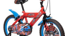 Bicicleta pentru copii Huffy Marvel Comics Spider-Man, roti 16inch (Rosu/Albastru)