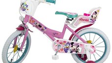 Bicicleta pentru copii Huffy Minnie, roti 14inch, Roz