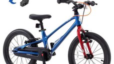 Bicicleta Royal Baby EZ Space Shark, roti 16inch,  Albastru