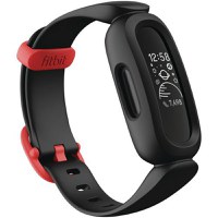 Bratara fitness Fitbit Ace 3 Kids, Black/Racer Red - 1