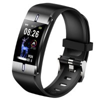 Bratara fitness MaxCom FW34, IMC, Bluetooth, IP68 rezistenta la apa (Negru) - 1