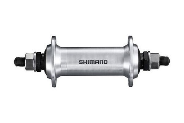 Butuc Fata Shimano TX500DS, 36H, 100 mm, Argintiu