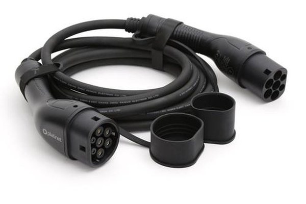 Cablu pentru incarcarea EV Platinet 45785, Type 2, 11kW, 16A, 5 metri, IP54, ambalat cu geanta depozitare