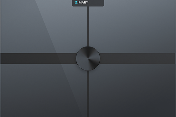 Cantar Wi-Fi pentru compozitie corporala avansata Withings Body Smart, Negru