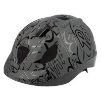 Casca copii Polisport B.D.Ballons (46-53cm), gri-neagra - 1