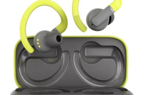 Casti Alergare Canyon OnRun 11 Sport, Bluetooth, Microfon (Gri/Verde)