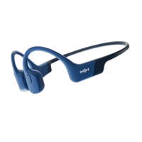 Casti alergare Shokz OpenRun, Bluetooth, Waterproof, Conductie Osoasa, USB-C (Albastru) - 1
