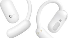 Casti alergare True Wireless Anker SoundCore AeroFit 2, Hi-Res Audio, IP55, Autonomie 42H, Bluetooth 5.4 (Alb)
