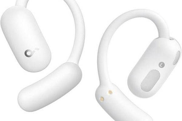 Casti alergare True Wireless Anker SoundCore AeroFit 2, Hi-Res Audio, IP55, Autonomie 42H, Bluetooth 5.4 (Alb)