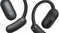 Casti alergare True Wireless Anker SoundCore AeroFit 2, Hi-Res Audio, IP55, Autonomie 42H, Bluetooth 5.4 (Negru)