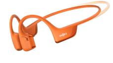 Casti alergare wireless Shokz OpenRun Pro 2 Mini, Bluetooth, Conductie osoasa, Autonomie 12 ore, IP55 (Portocaliu)