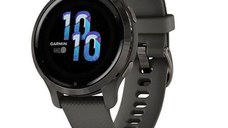 Ceas activity outdoor tracker Garmin Venu 2S, Bluetooth, Wi-Fi, GPS, rezistenta la apa 5 ATM (Gri)