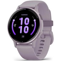 Ceas activity outdoor tracker Garmin vivoactive 5, GPS, 42mm, curea silicon, Metallic Orchid/Orchid - 1