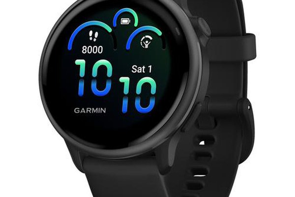 Ceas activity outdoor tracker  Garmin vivoactive 6, GPS, 42mm, ecran AMOLED 1.2inch, curea silicon, Bluetooth, Wi-Fi, ANT+, Negru
