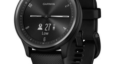 Ceas activity outdoor tracker  Garmin vívomove Sport, Bluetooth, ecran OLED, Rezistenta la apa 5 ATM (Negru)