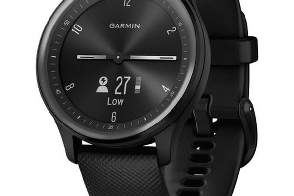 Ceas activity outdoor tracker  Garmin vívomove Sport, Bluetooth, ecran OLED, Rezistenta la apa 5 ATM (Negru)