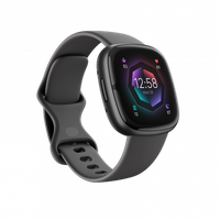 Ceas activity tracker Fitbit Sense 2, GPS, NFC, Bluetooth, Waterproof (Gri) - 1