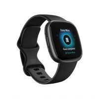 Ceas activity tracker Fitbit Versa 4, GPS, NFC, Bluetooth, Waterproof (Negru) - 1